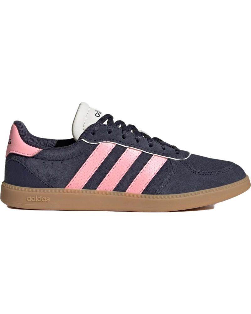 ADIDAS BREAKNET SLEEK ZAPATILLAS CASUAL MUJER MARINO-ROSA FLUOR VARIOS COLORES