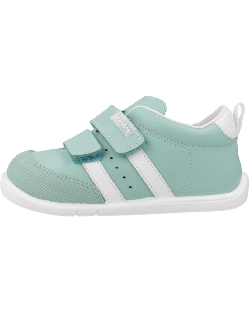 Sapatos de Menino TITANITOS ZAPATILLAS DE DEPORTE VERDE Y BLANCO
