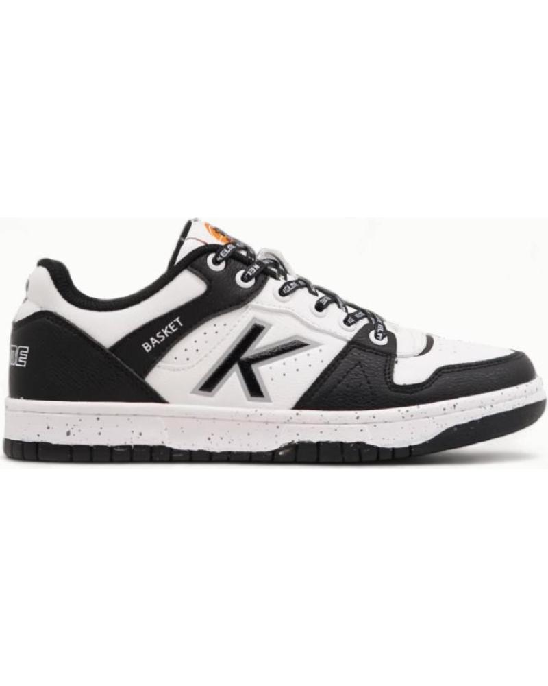 ZAPATILLAS CASUAL KELME 61 BLANCAS Y NEGRAS 61