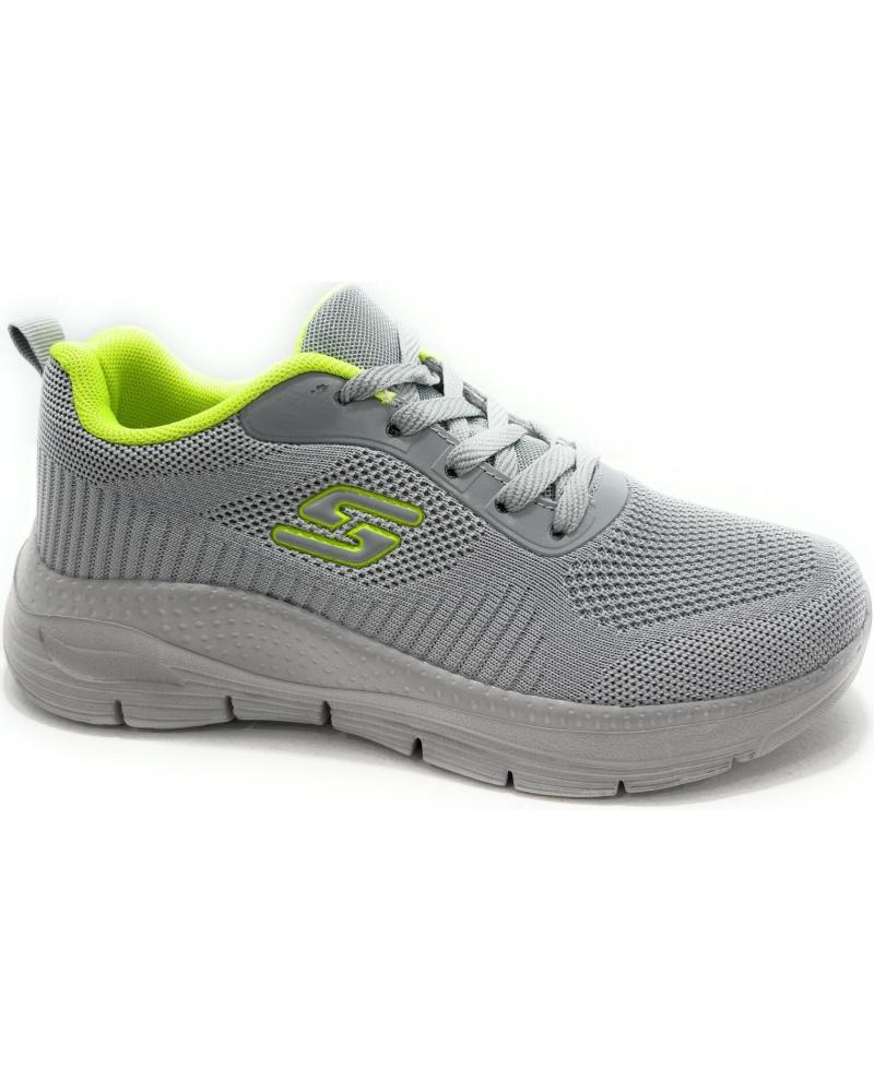 Deportivas de Hombre CHIC VISION DEPORTES MUJER RELAX CORDON RUNNING GRIS
