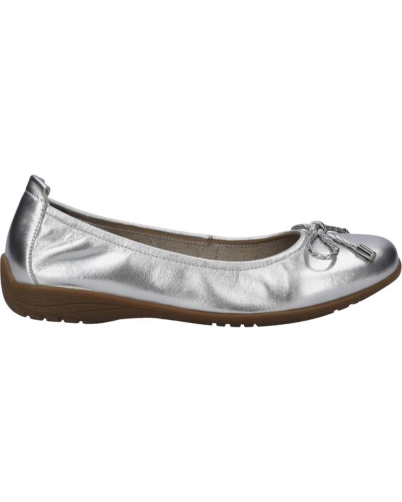 Bailarinas de Mujer JOSEP SEIBEL FENJA-09 PIEL PLATA