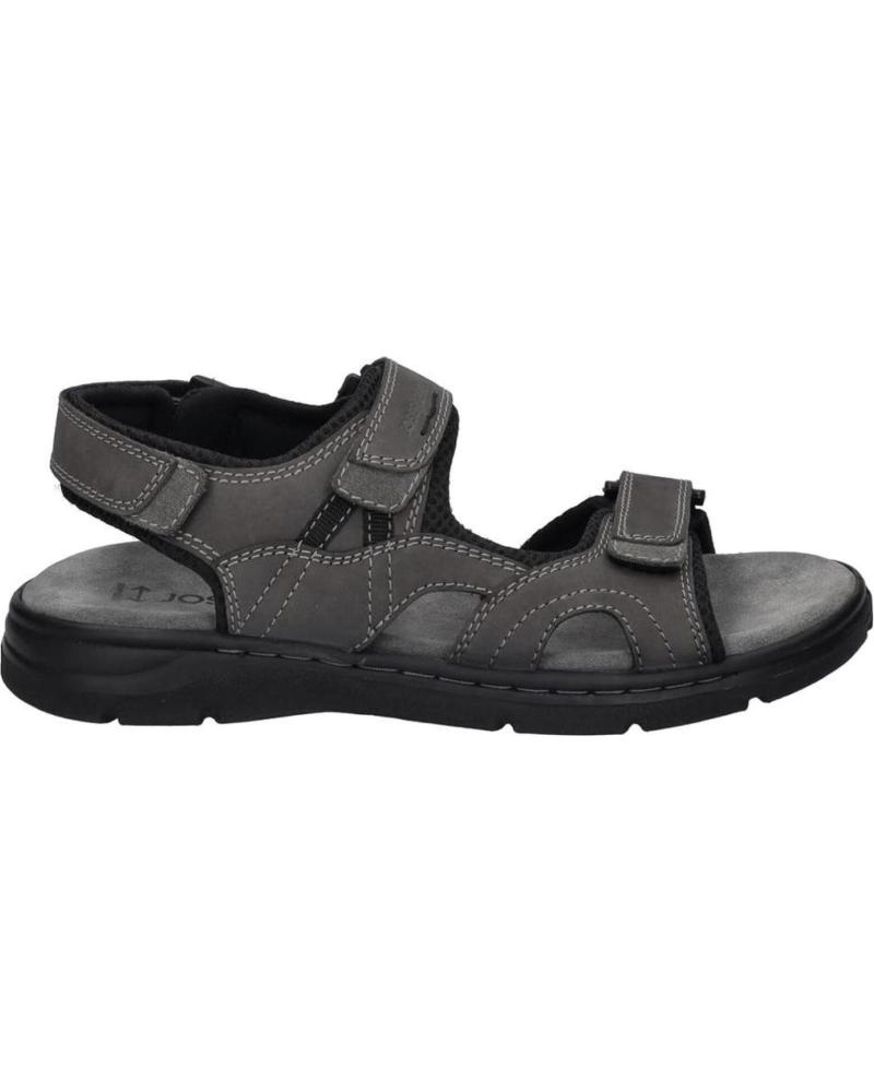 Sandálias de Homem JOSEP SEIBEL MARLON-06 NUBUCK ASP ANTRACITA