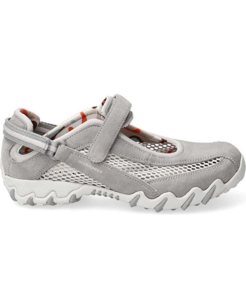 Deportivas de Mujer ALLROUNDER ZAPATILLAS ALLROUNDER NIRO NUBUCK GRIS