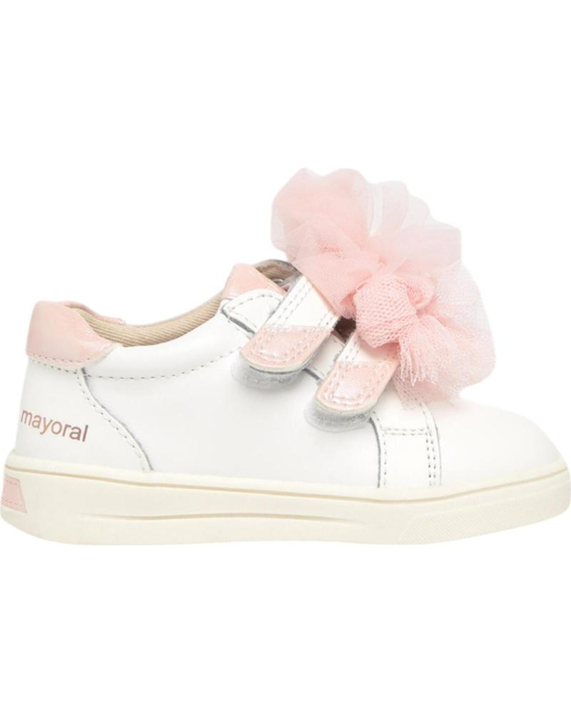 Deportivas de Niña MAYORAL ZAPATILLAS DEPORTE 41618 DEPORTIVA LAZOS BLANCO