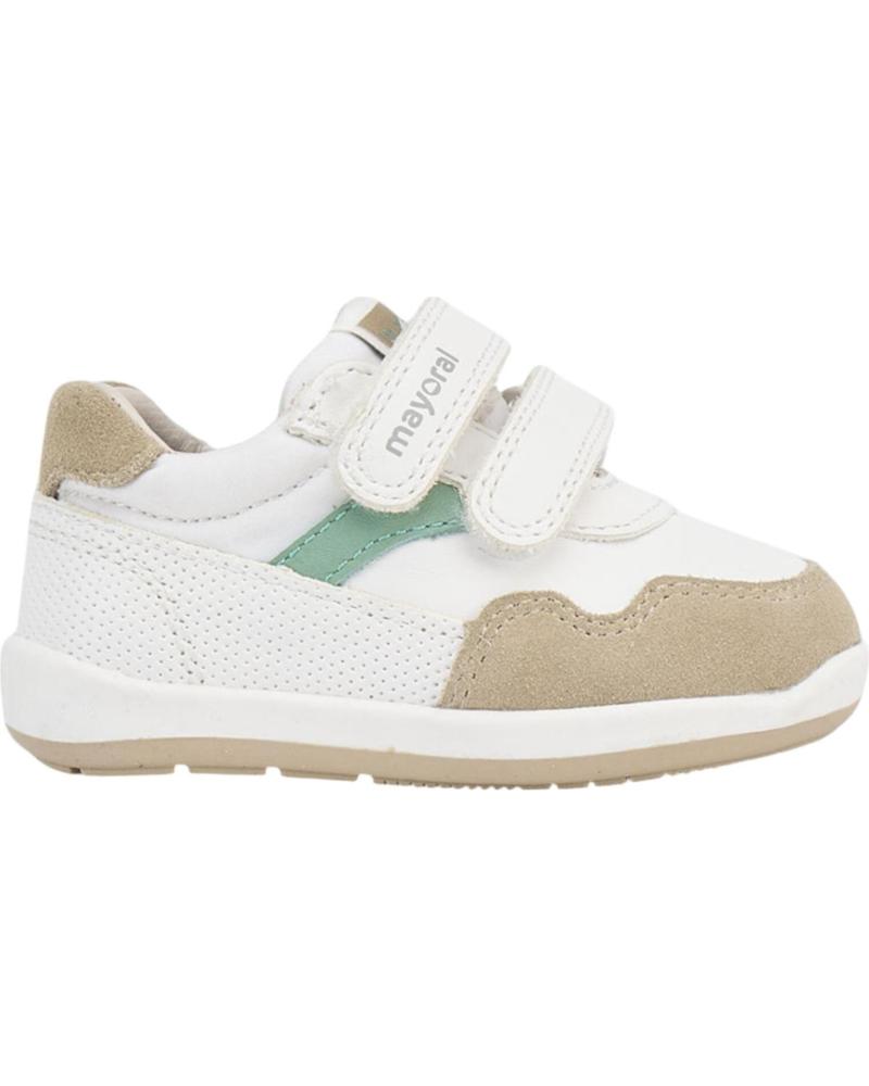 Deportivas de Niña MAYORAL ZAPATILLAS DEPORTE 41652 DEPORTIVA CITY PIEL BLANCO