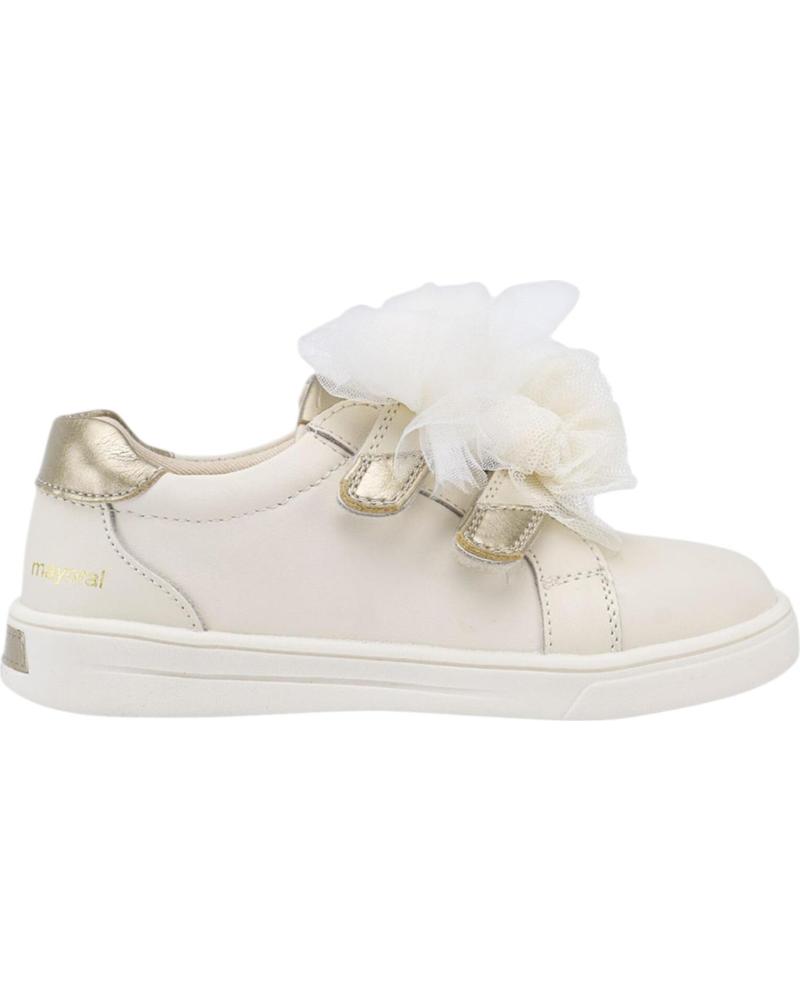 Deportivas de Niña MAYORAL ZAPATILLAS DEPORTE 43618 DEPORTIVA LAZOS BEIGE