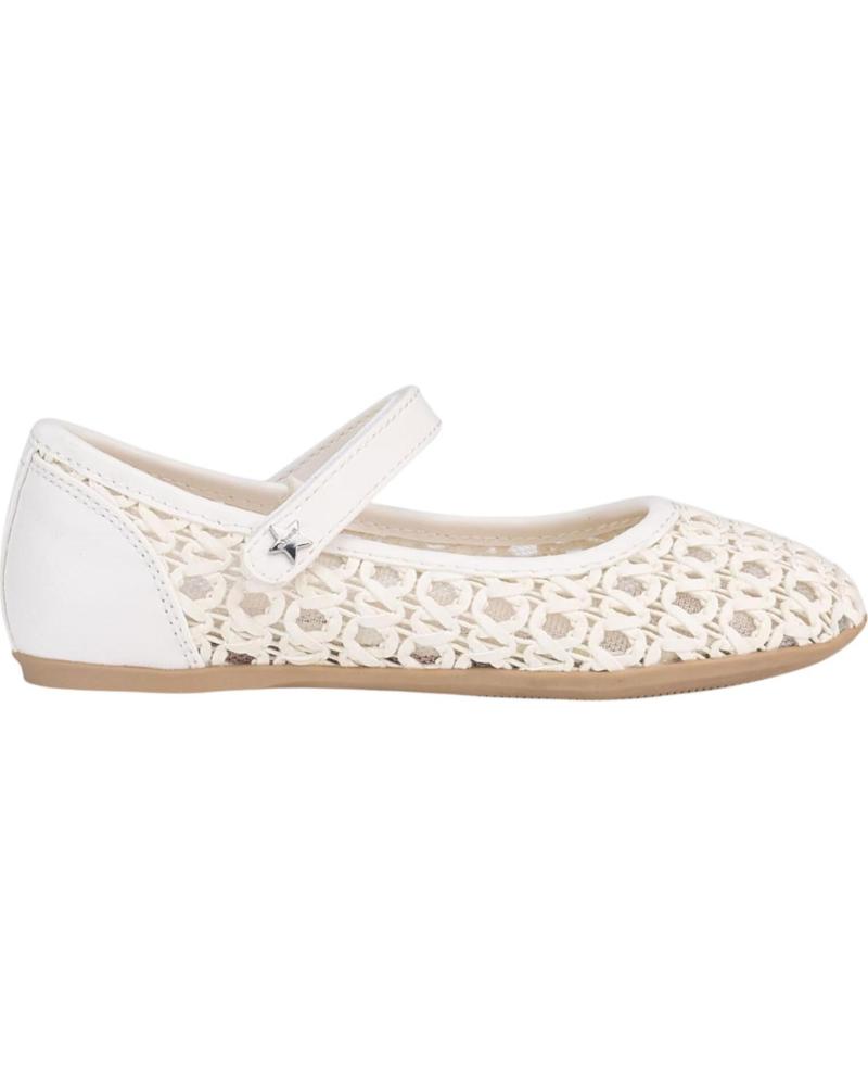 Bailarinas de Mujer y Niña MAYORAL BAILARINAS 45621 MERCEDITA CALADA BLANCO