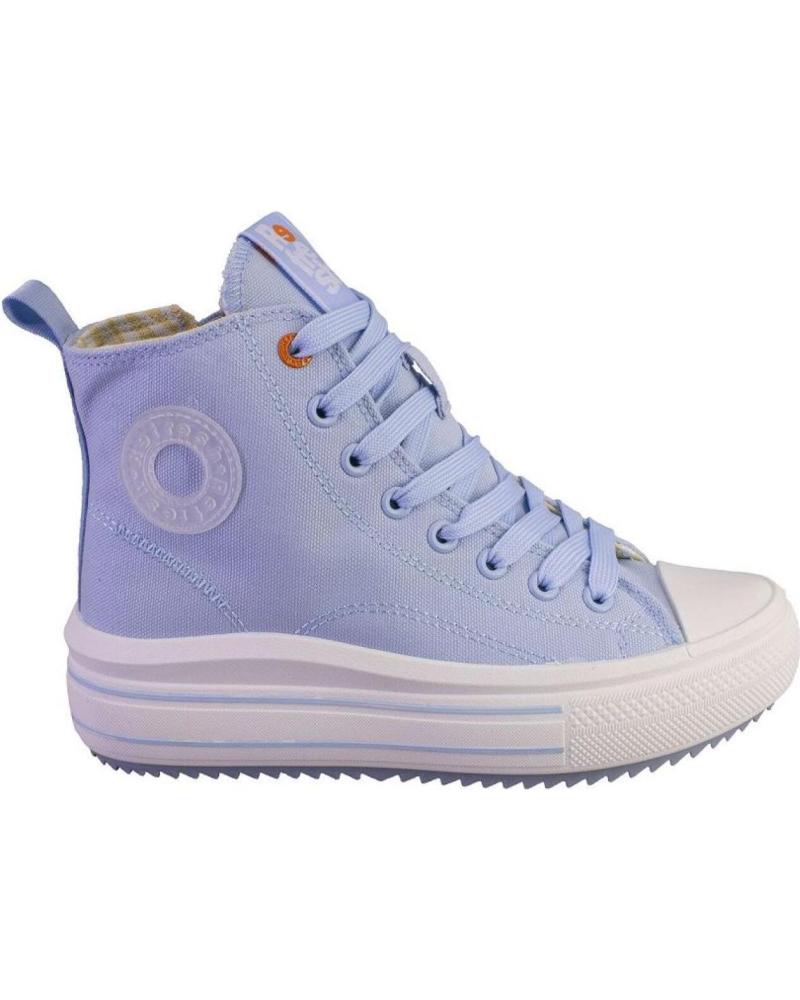 Deportivas de Mujer REFRESH 172722 LONAS DE MUJER BEIGE AZUL CELESTE