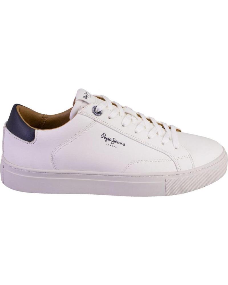 Deportivas de Hombre PEPE JEANS PMS00048 ZAPATILLAS CASUAL DE HOMBRE BLANCO