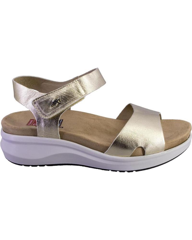 Sandalias de Mujer FLUCHOS F1475 SANDALIAS DE MUJER PIEL PLATINO