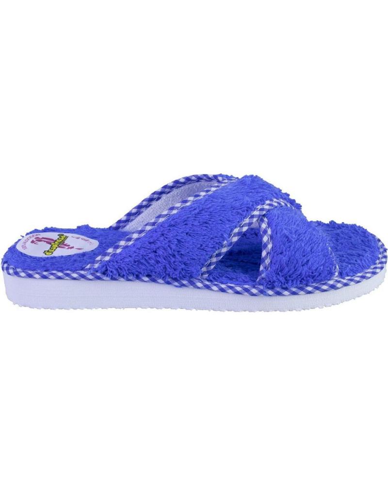 Pantufas de Mulher DESPINOSA 1431 ZAPATILLAS DE CASA DE MUJER AZULON
