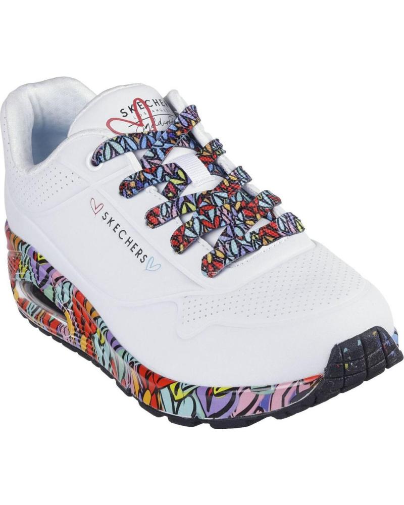 Deportivas de Mujer SKECHERS 177918 ZAPATILLAS CASUAL DE MUJER BLANCO