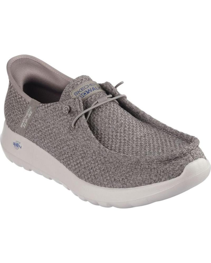 Deportivas de Hombre SKECHERS 216285 LONAS DE HOMBRE SLIP INS TAUPE