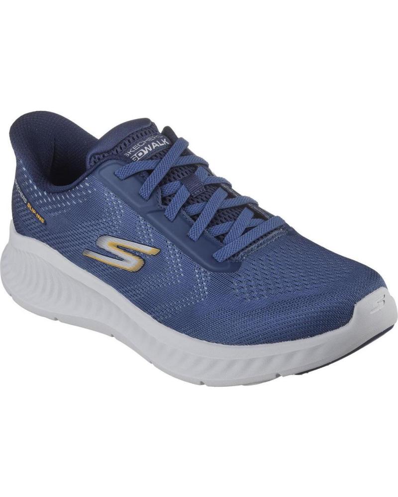 Deportivas de Hombre SKECHERS 216375 ZAPATILLAS CASUAL DE HOMBRE SLIP AZUL MARINO