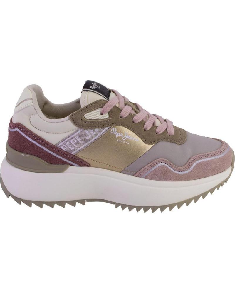 Deportivas de Mujer PEPE JEANS PLS60042 ZAPATILLAS CASUAL DE MUJER NUDE