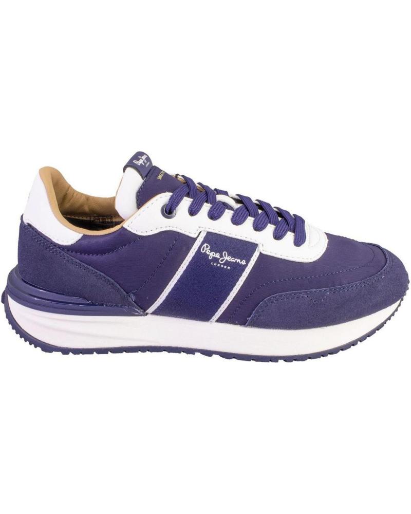Deportivas de Hombre PEPE JEANS PMS60038 ZAPATILLAS CASUAL DE HOMBRE AZUL MARINO