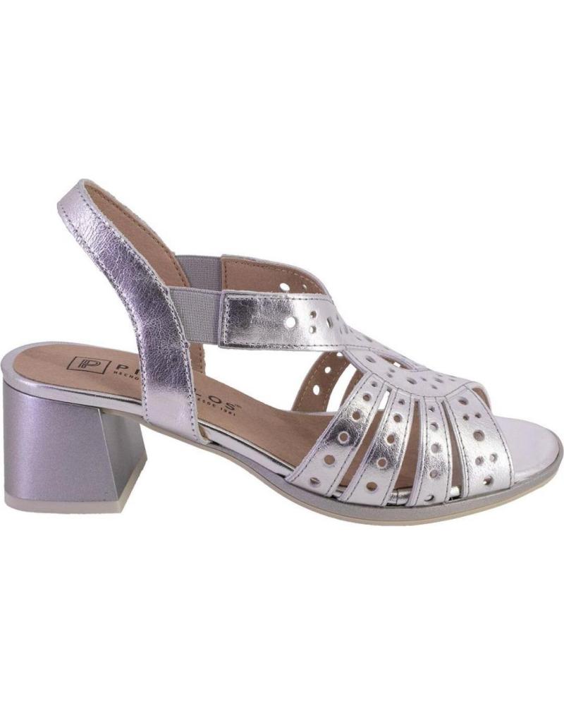 Sandalias de Mujer PITILLOS 10530 SANDALIAS DE MUJER PIEL PLATA
