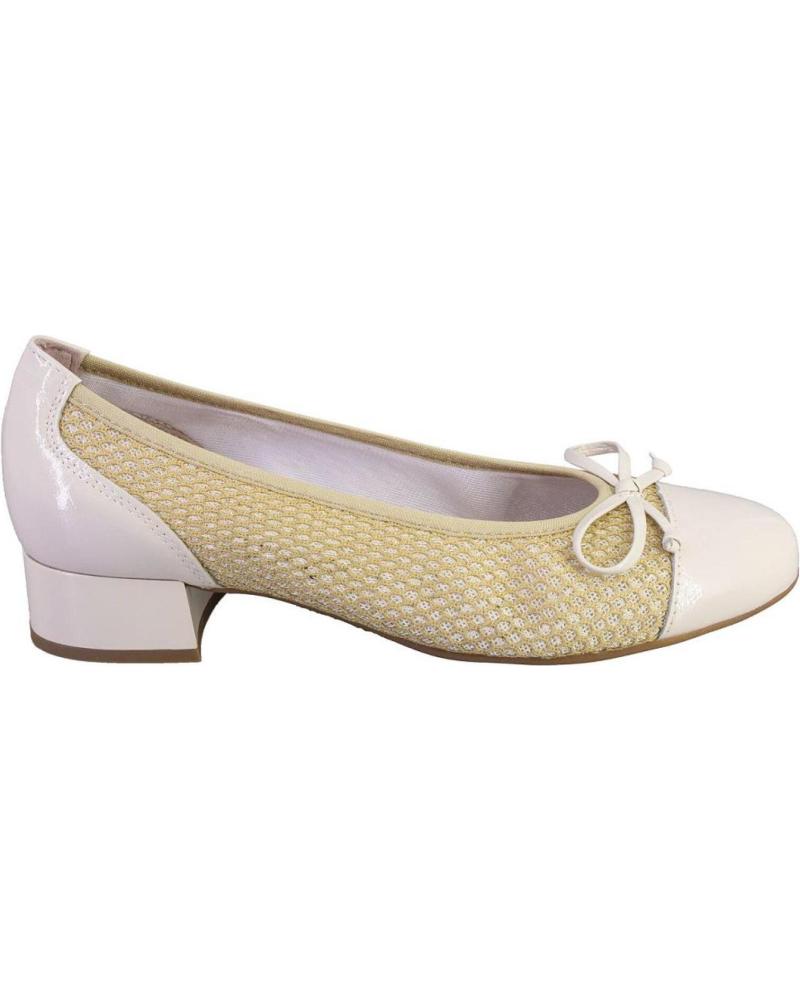 Bailarinas de Mujer PITILLOS 10453 ZAPATOS DE MUJER CREMA
