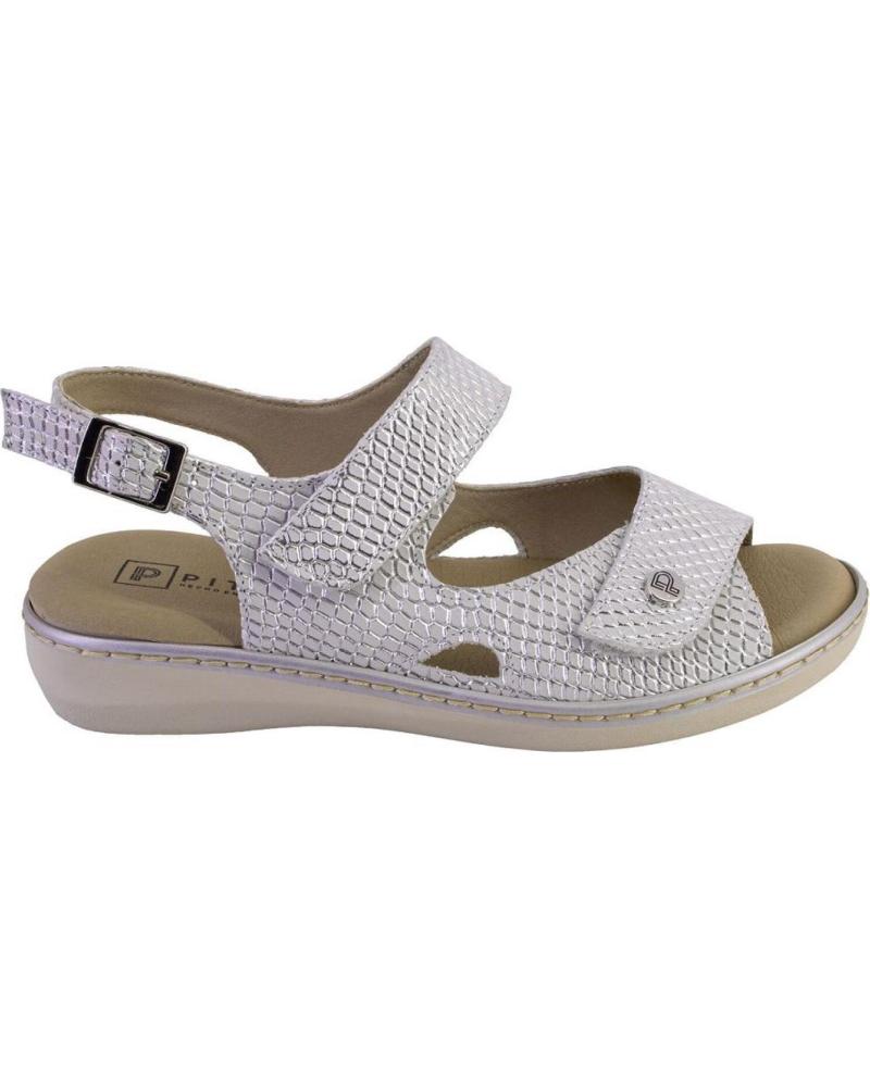 Sandalias de Mujer PITILLOS 10300 SANDALIAS DE MUJER PIEL PLATA