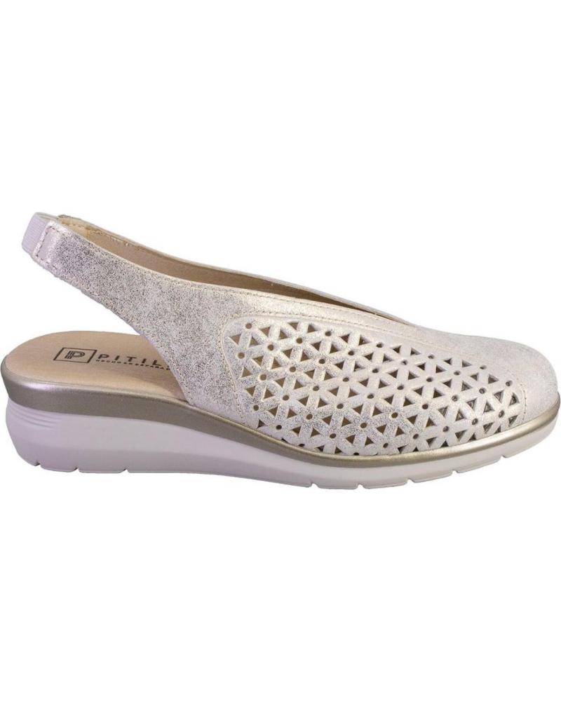 Bailarinas de Mujer PITILLOS 10370 ZAPATOS DE MUJER PIEL ORO