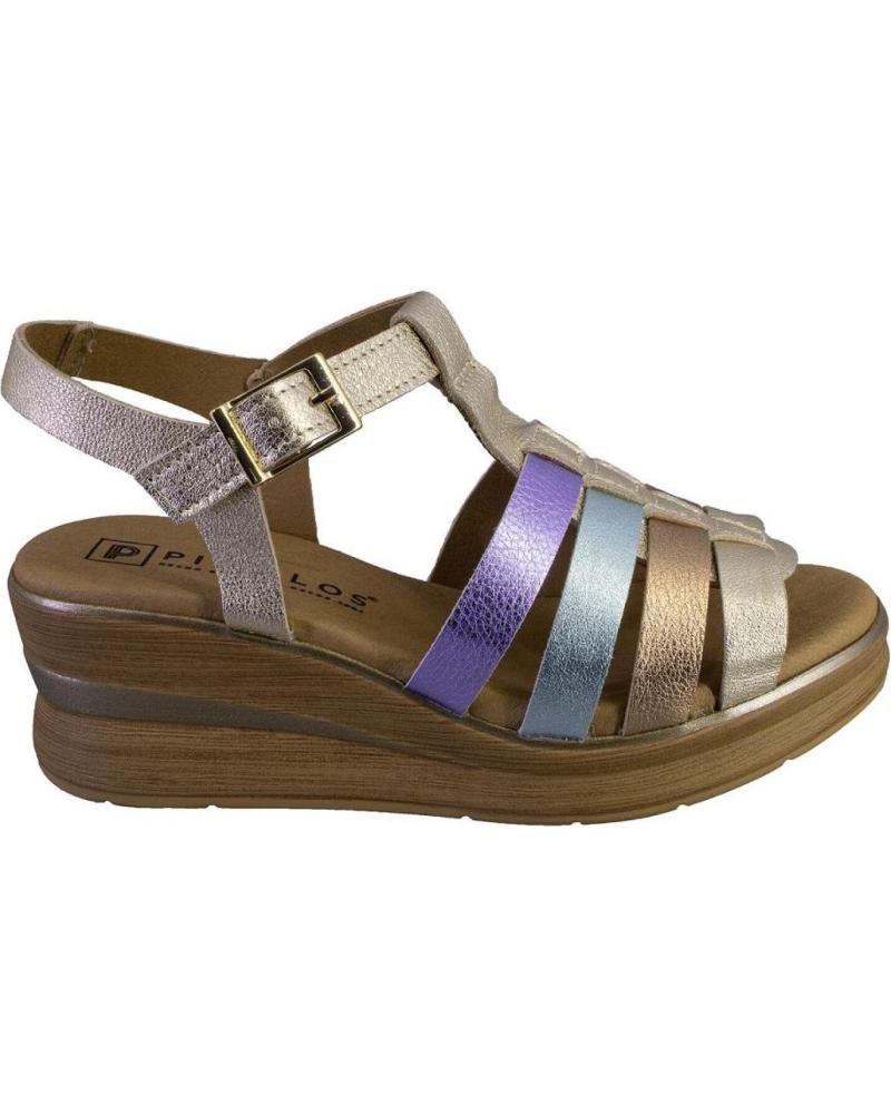Sandalias de Mujer PITILLOS 10354 SANDALIAS DE MUJER PIEL ORO