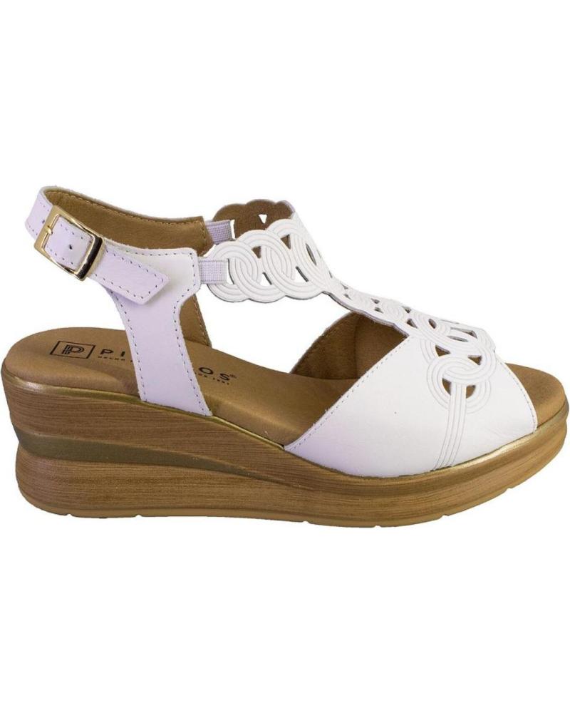 Sandalias de Mujer PITILLOS 10351 SANDALIAS DE MUJER PIEL BLANCO