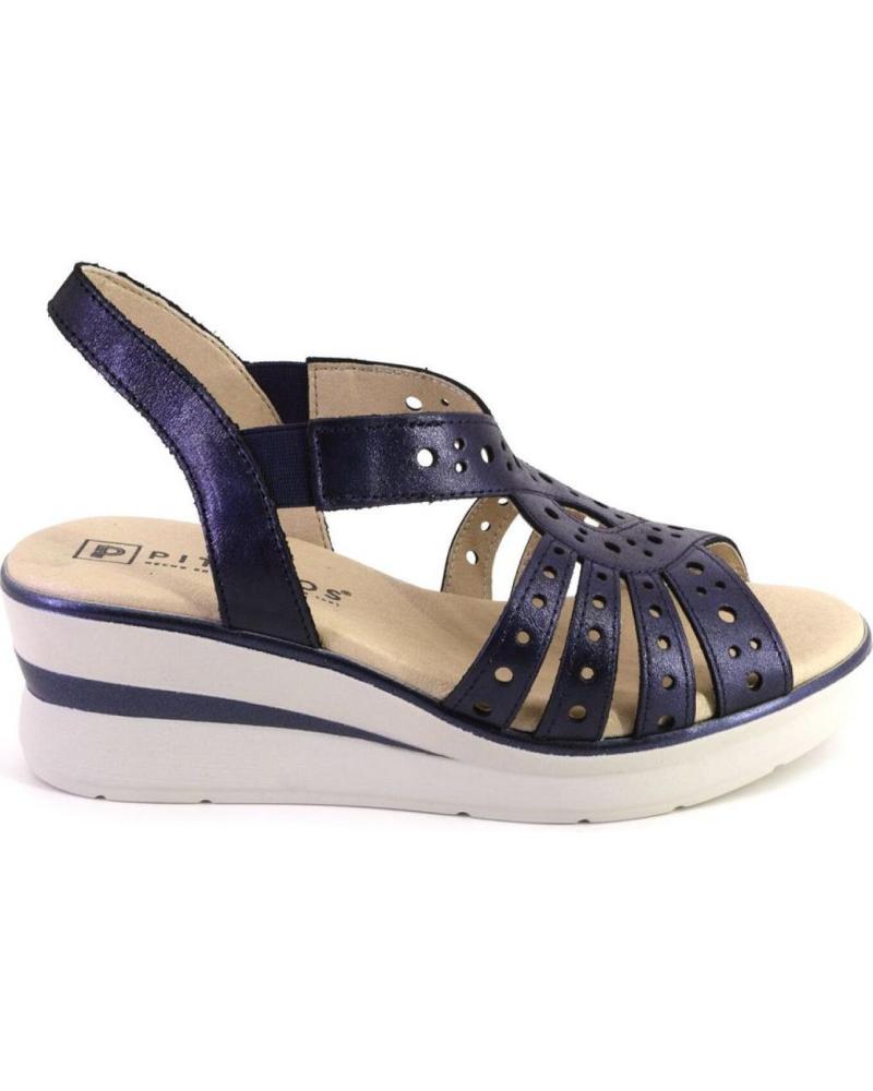 Sandalias de Mujer PITILLOS 10363 SANDALIAS DE MUJER PIEL AZUL MARINO