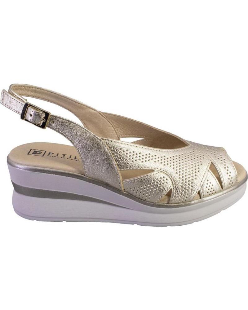 Sandalias de Mujer PITILLOS 10362 SANDALIAS DE MUJER PIEL ORO