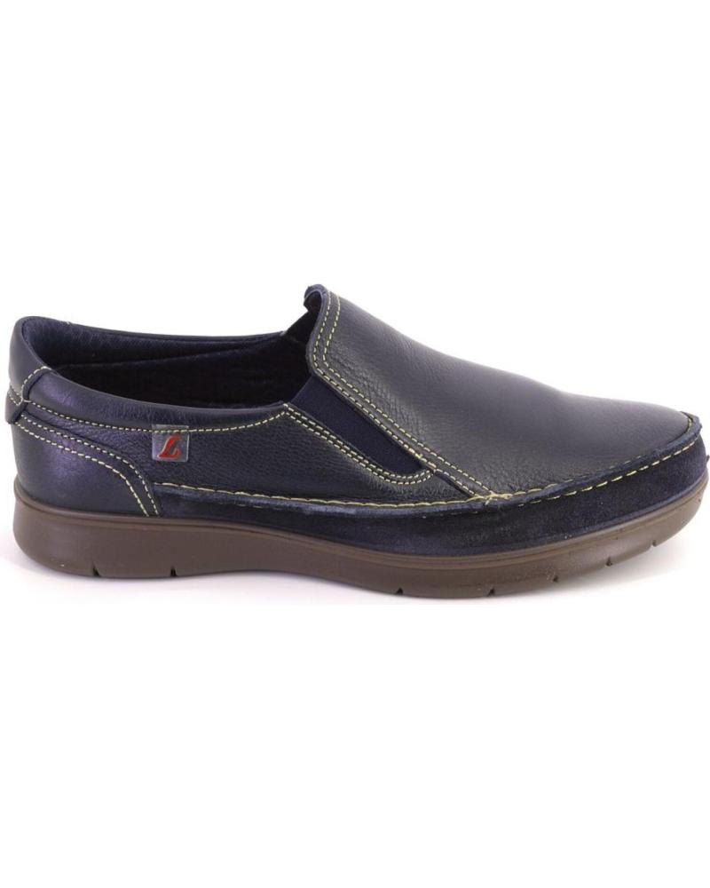 Mocasines de Hombre LUISETTI 27900 MOCASINES DE HOMBRE PIEL AZUL MARINO
