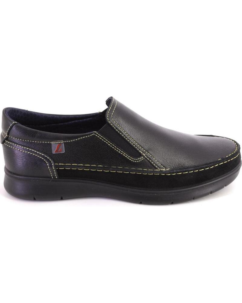 Mocasines de Hombre LUISETTI 27900 MOCASINES DE HOMBRE PIEL NEGRO