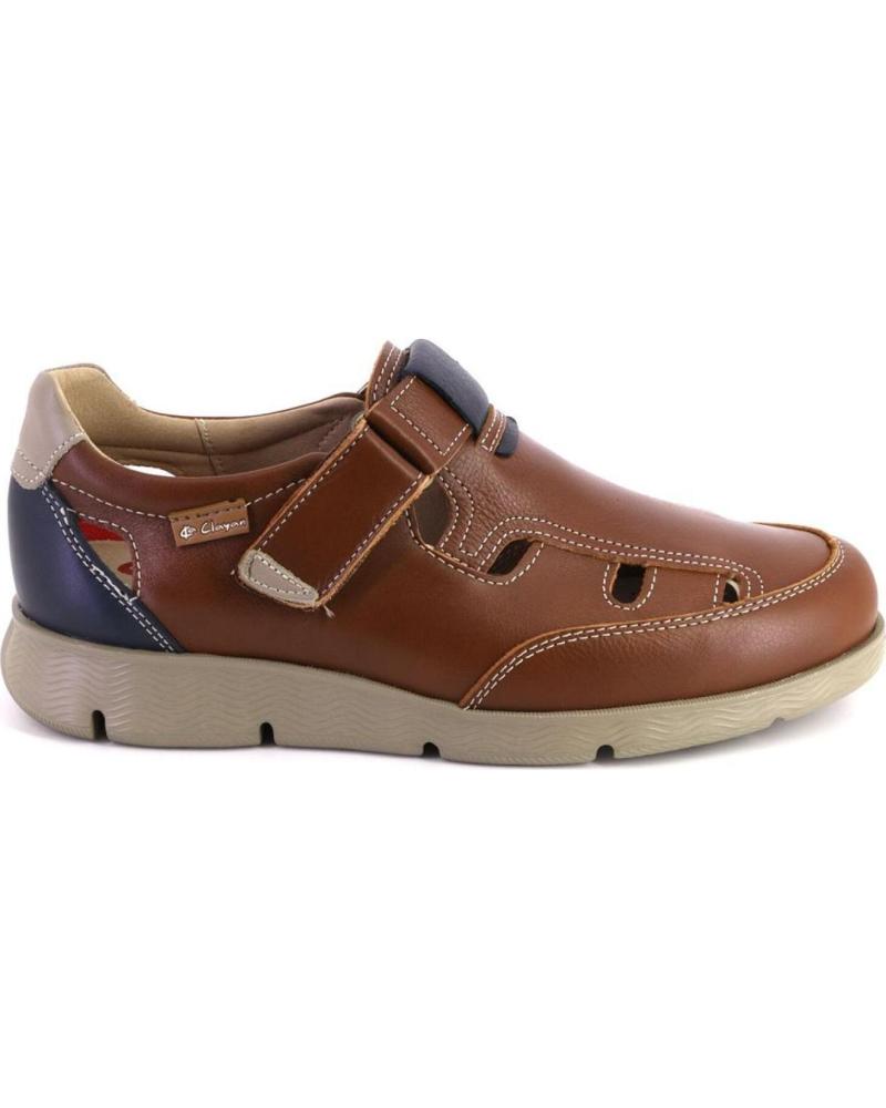 Sandalias de Hombre CLAYAN 288N SANDALIAS DE HOMBRE PIEL CUERO