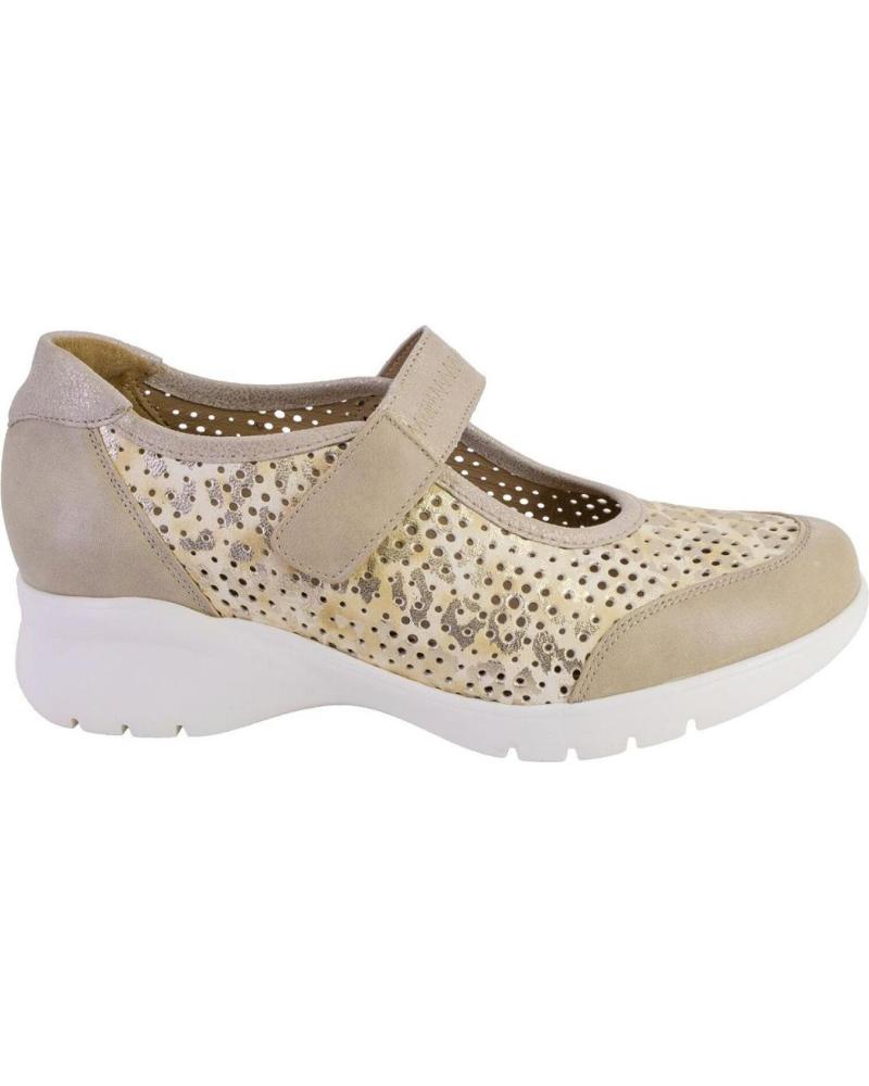 Bailarinas de Mujer PIESANTO 250657 MARY JANES DE MUJER PIEL BEIGE