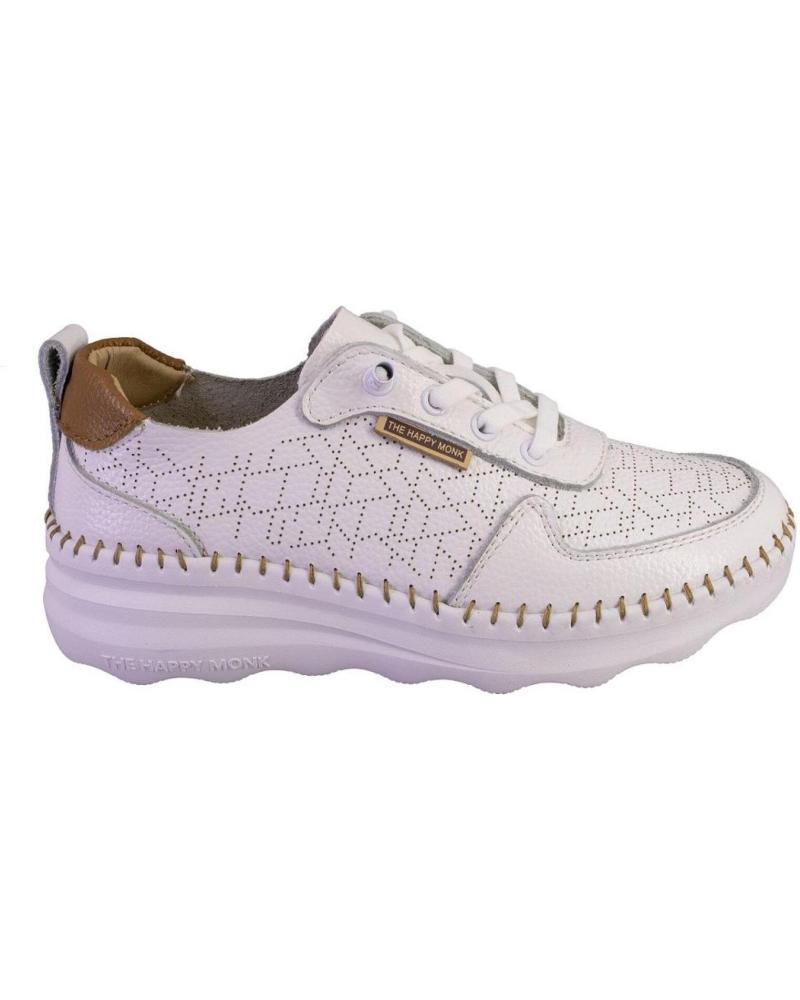 Deportivas de Mujer THE HAPPY MONK CALPE002 ZAPATILLAS CASUAL DE MUJER PI BLANCO