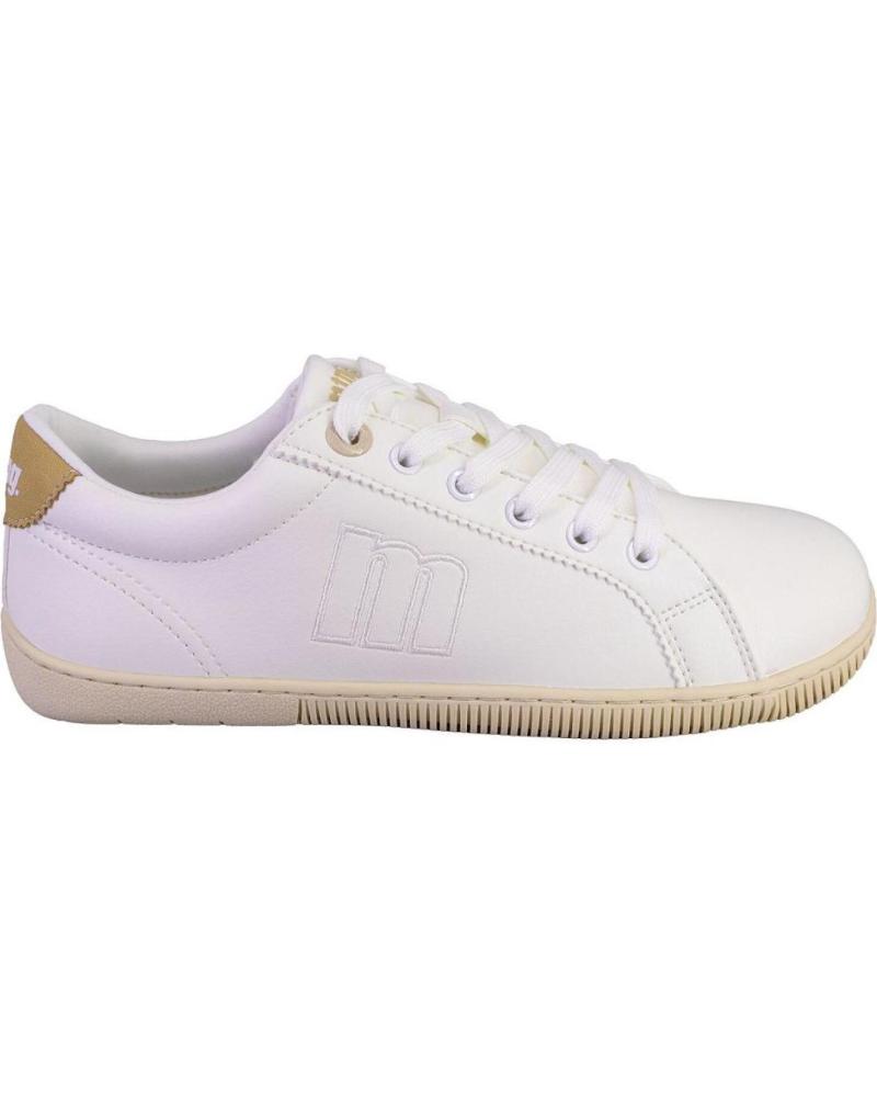 Deportivas de Mujer MTNG MUSTANG 60837MURRI ZAPATILLAS CASUAL DE MUJER BLANCO Y BEIGE
