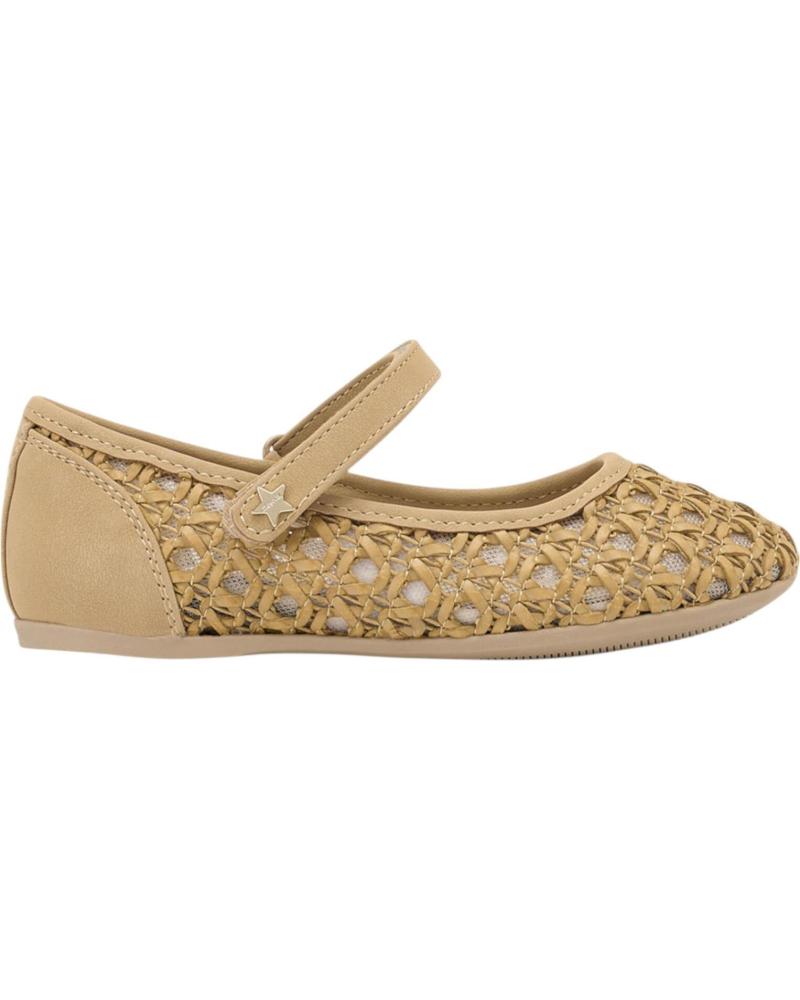 Bailarinas de Niña MAYORAL BAILARINAS 43621 MERCEDITA CALADA BEIGE