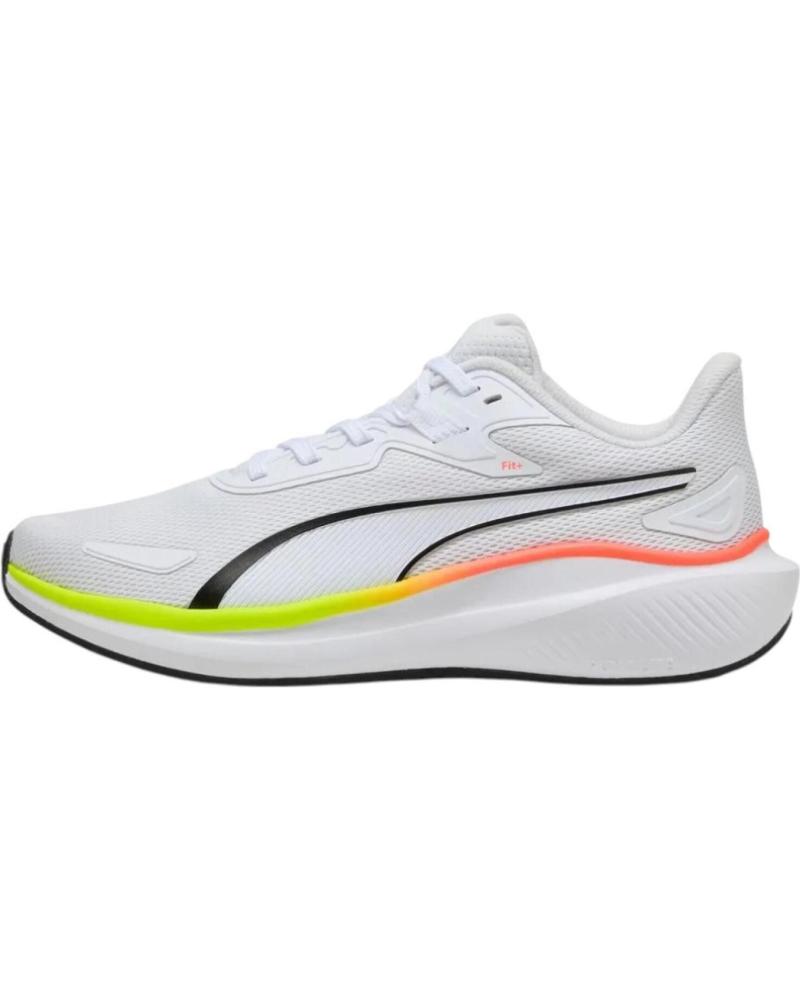 Deportivas de Mujer y Hombre PUMA ZAPATILLAS SKYROCKET LITE BLANCAS AMARILLO 379437-33 RU ROJO