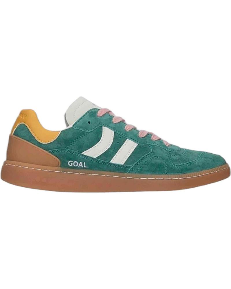 Deportivas de Hombre COOLWAY ZAPATILLAS GOAL PARA HOMBRE EN COLOR VERDE