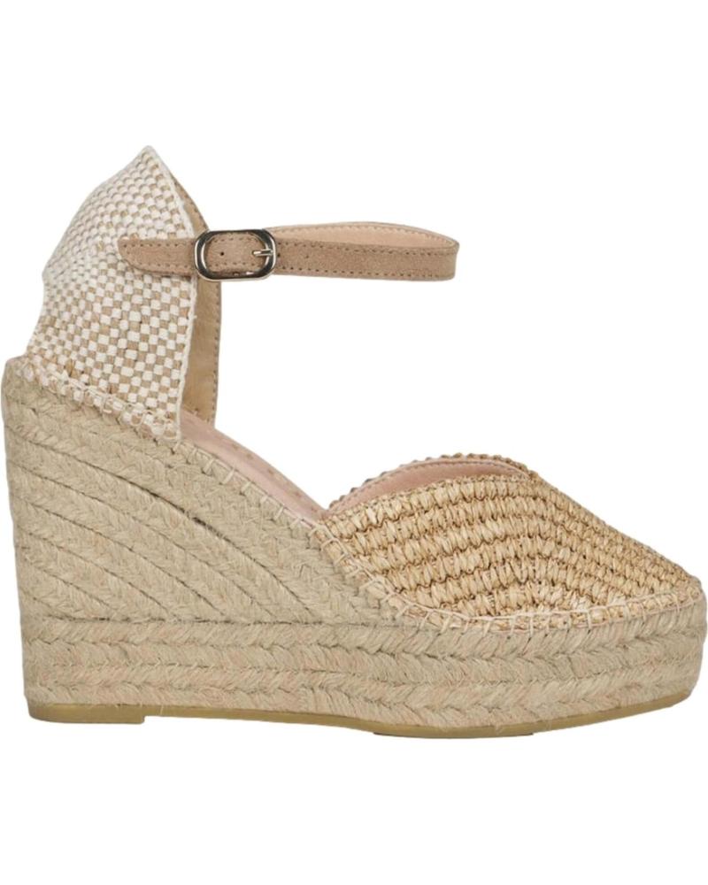 Sandalias de Mujer MACARENA ALPARGATA ALBA21 PARA MUJER EN COLOR BEIGE