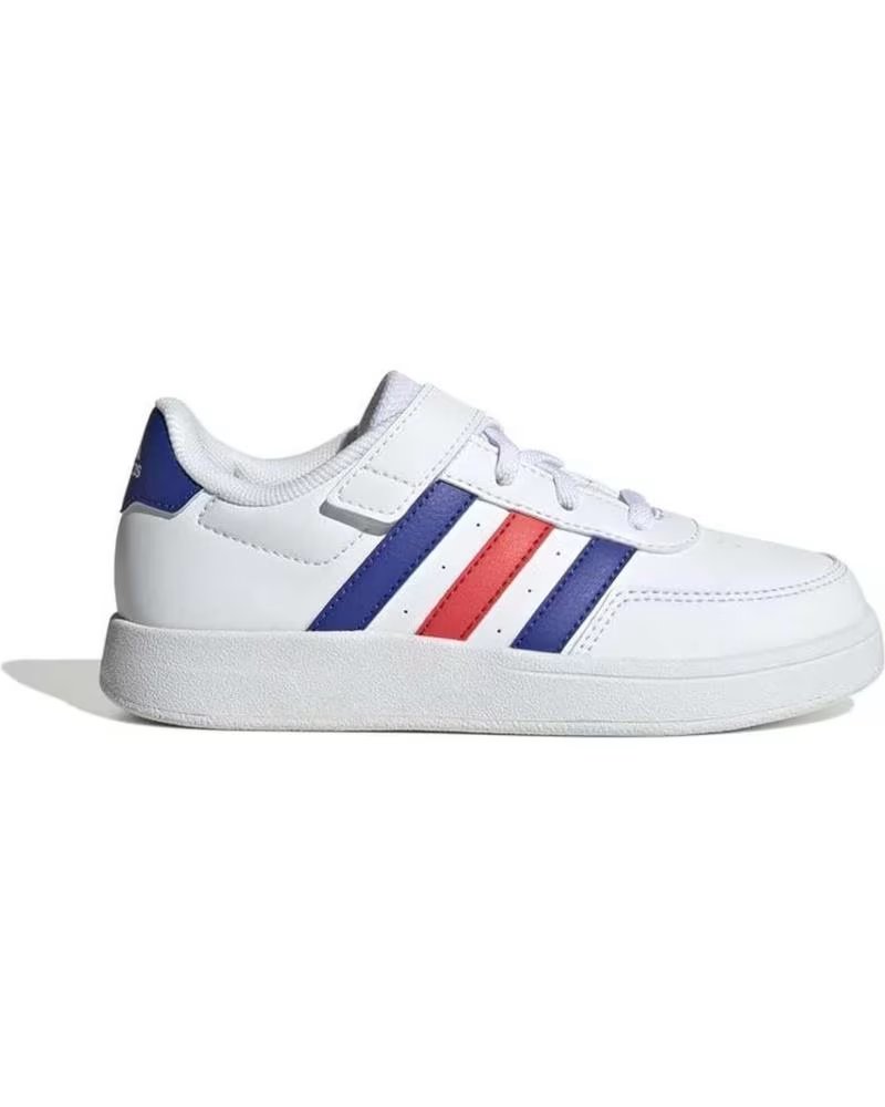 Adidas Zapatillas Breaknet 2.0 HP8964 Blancas con Rayas Azules y Rojas Blanco