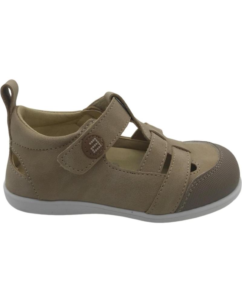 Sandálias de Menino ANDANINES ZAPATO SANDALIA BAREFOOT NINO 251670-3 BEIG