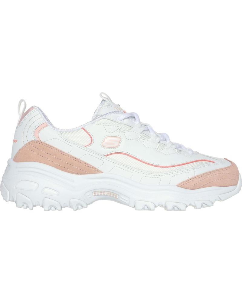 Deportivas de Mujer SKECHERS ZAPATILLAS D LITES NEW HEAT PARA MUJER EN COLOR BLANCO