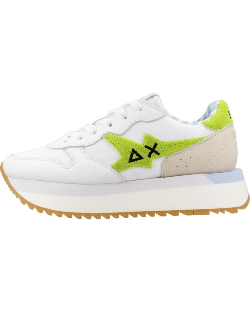 Sapatilhas de Mulher SUN68 ZAPATILLAS MUJER MODELO BIG STARGIRL COLOR BLANCO BNCLME