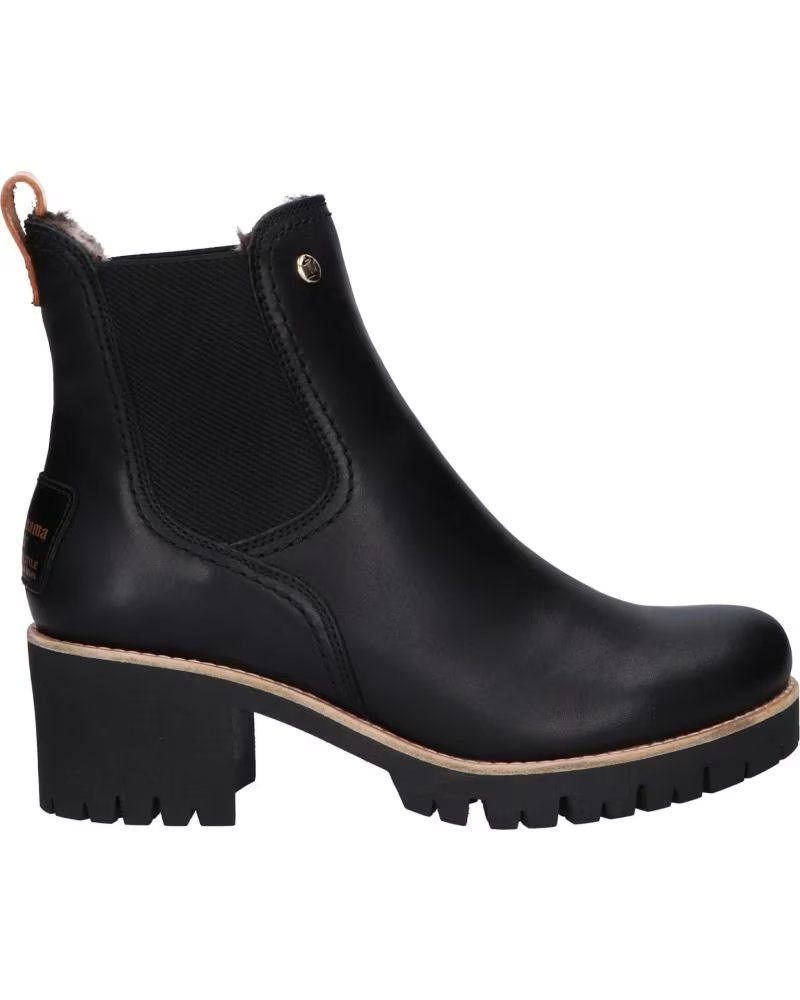Panama Jack Mujer Negro Botines Pia Para - Imagen 2