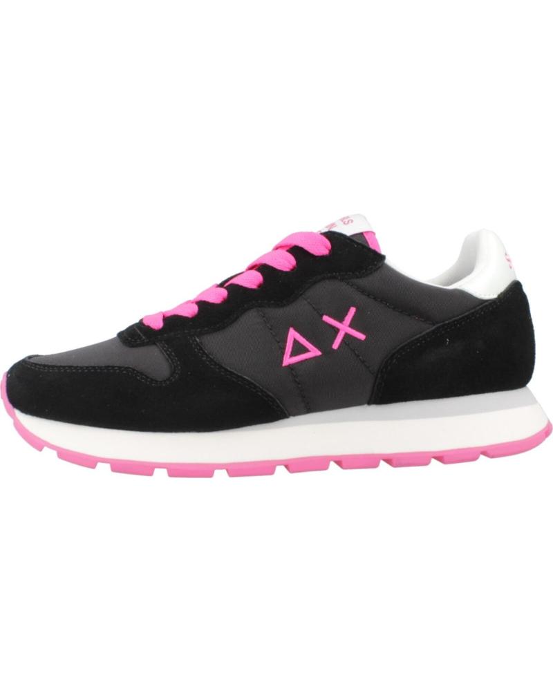 Sapatilhas de Mulher SUN68 ZAPATILLAS MUJER MODELO ALLY SOLID NYLON COLOR NEGRO S11 NER S11 NERO