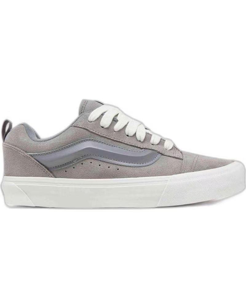 Deportivas de Hombre y Mujer y Niña y Niño Vans Off The Wall Zapatillas Knu Skool Suede en Gris