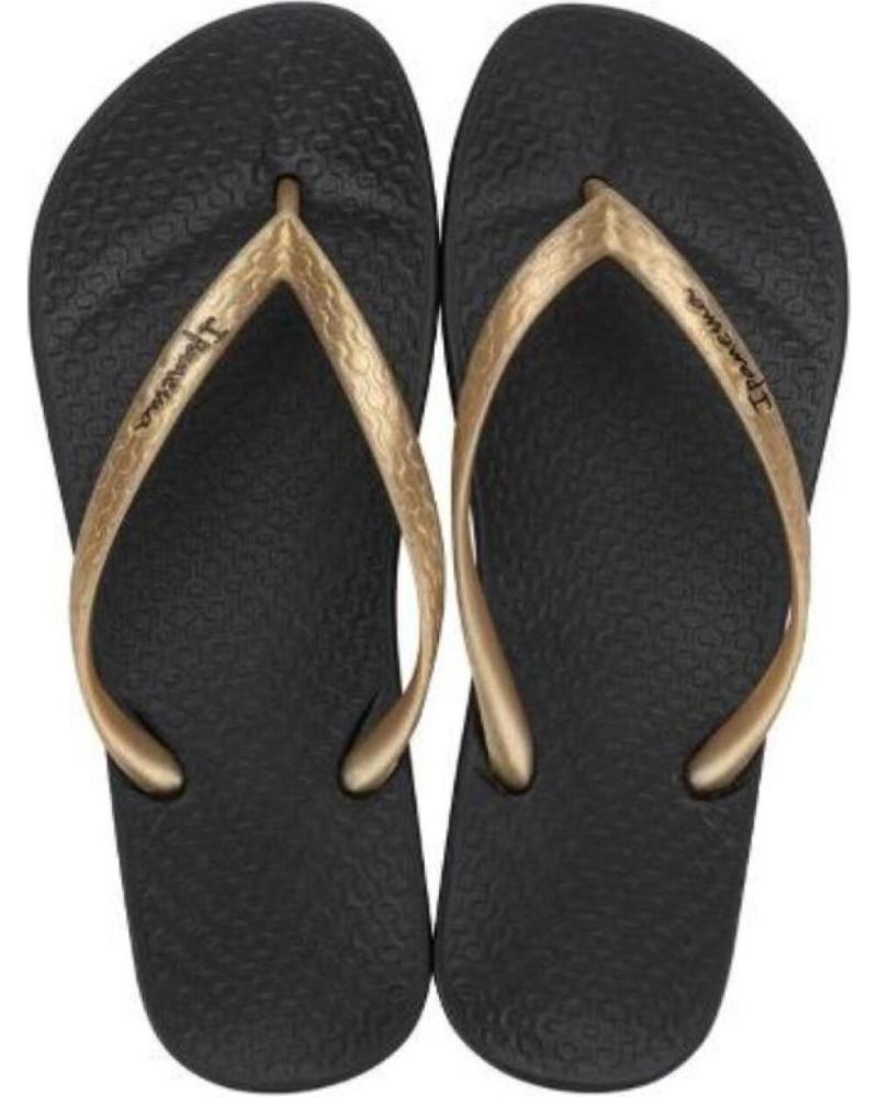 CHANCLAS IPANEMA BLACK GOLD ANATÓMICA PARA MUJER (IP81030) - NEGRO Y DORADO NEGRO Y DORADO