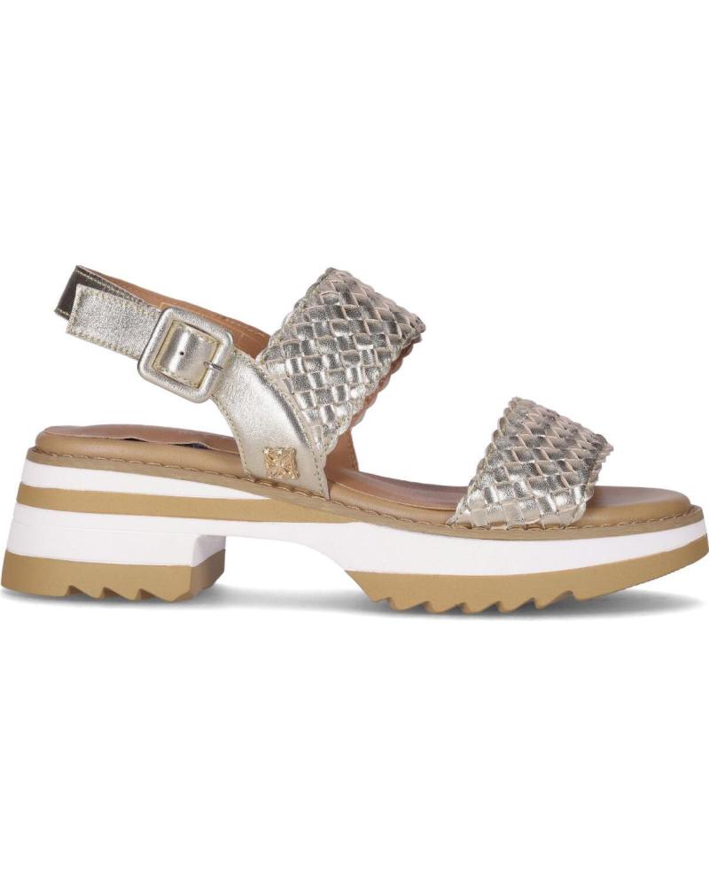 Sandalias de Mujer CHIKA10 RE PEREGIL 01 PLATINO-LG GOLD