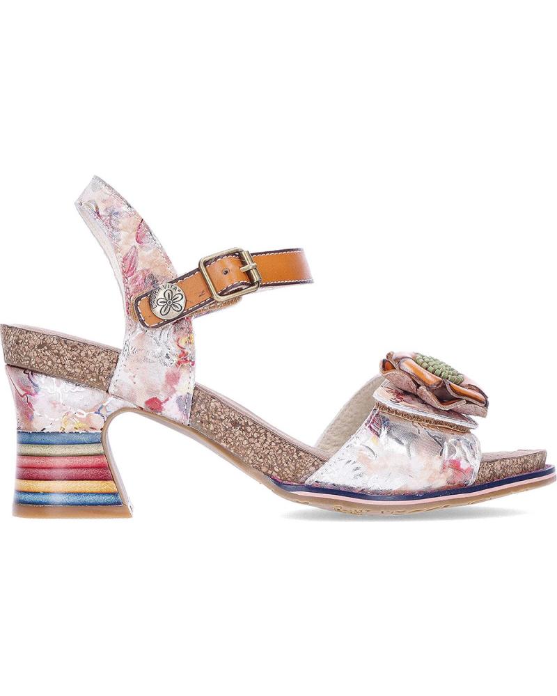 Sandalias de Mujer LAURA VITA SANDALIAS CON TACON DECBYO22 ORANGE