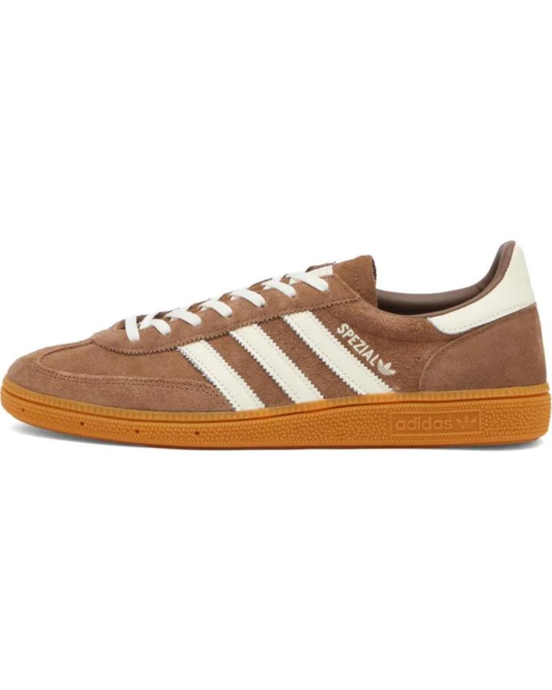 Deportivas de Hombre ADIDAS HANDBALL SPEZIAL IF 6490 EARTH STRATA - OFF WHITE - GUM - 42 BROWN