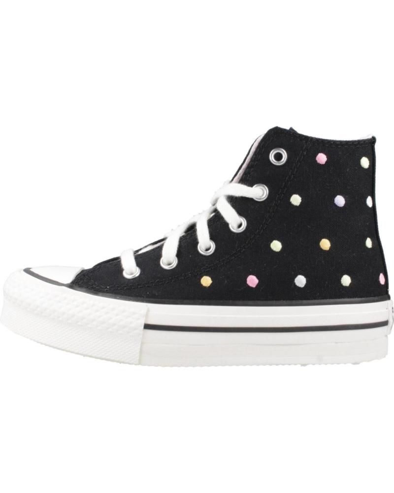 Deportivas de Niña CONVERSE ZAPATILLAS NINA MODELO CHUCK TAYLOR ALL STAR LIFT EMBROIDERE BLKVNT